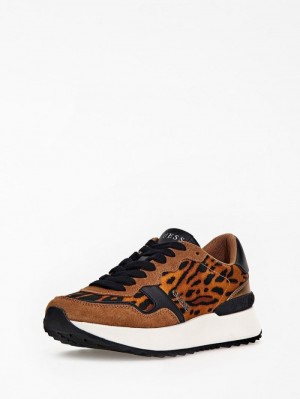 Tenis para Correr Guess Vinnna Animalier Mujer Animalier | SE-518337