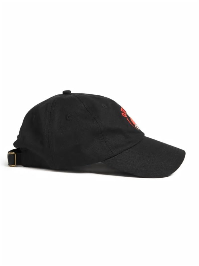 Baseball Cap Guess Front-logo Hombre Negros | SE-316403