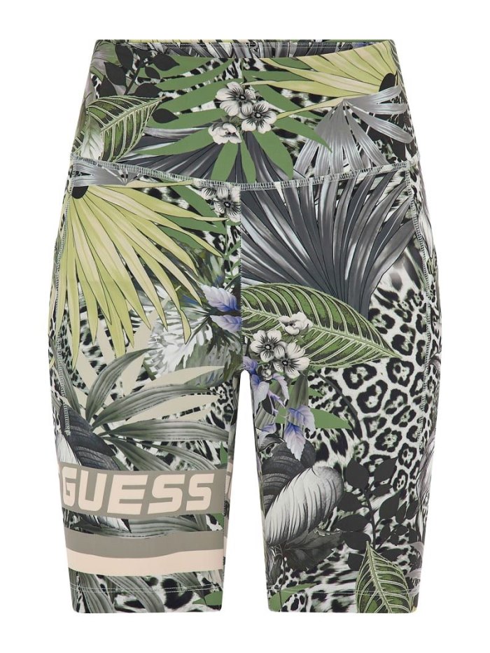 Biker Shorts Guess All Over Print Bikers Mujer Multi | SE-809212