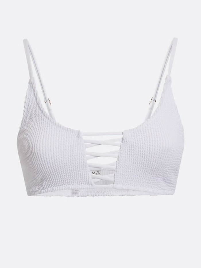 Bikini Guess Bralette Mujer Blancos | SE-298910