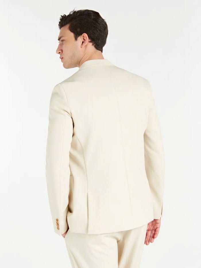 Blazers Guess Marciano Double-breasted Hombre Beige | SE-727119