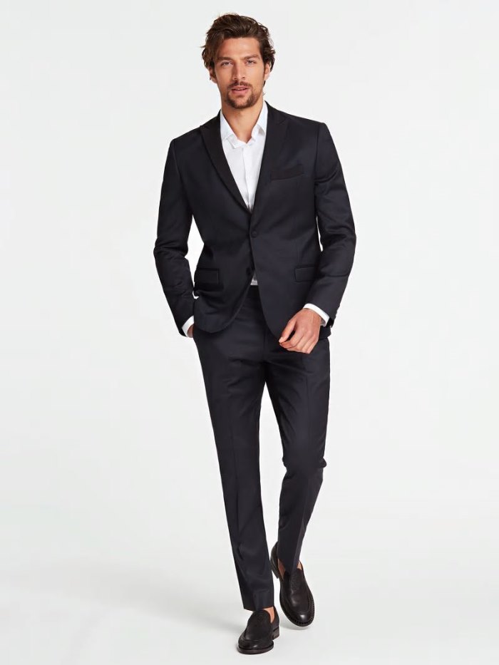 Blazers Guess Marciano Microdots Hombre Negros | SE-959174