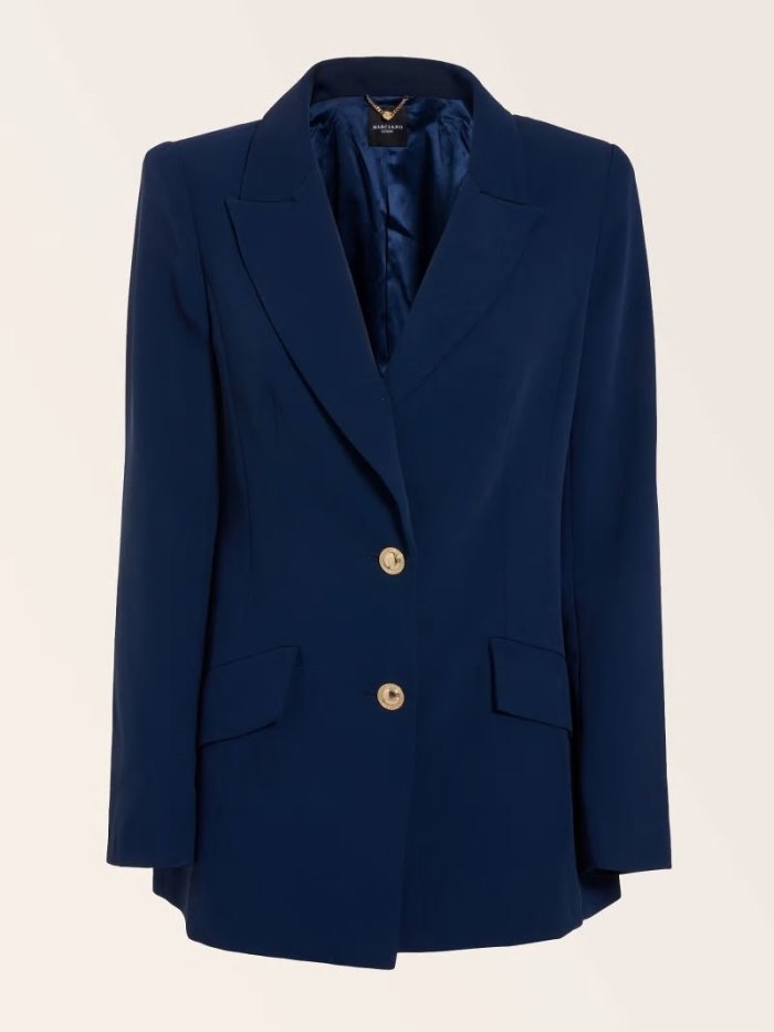 Blazers Guess Marciano Single Breasted Mujer Azules | SE-524203