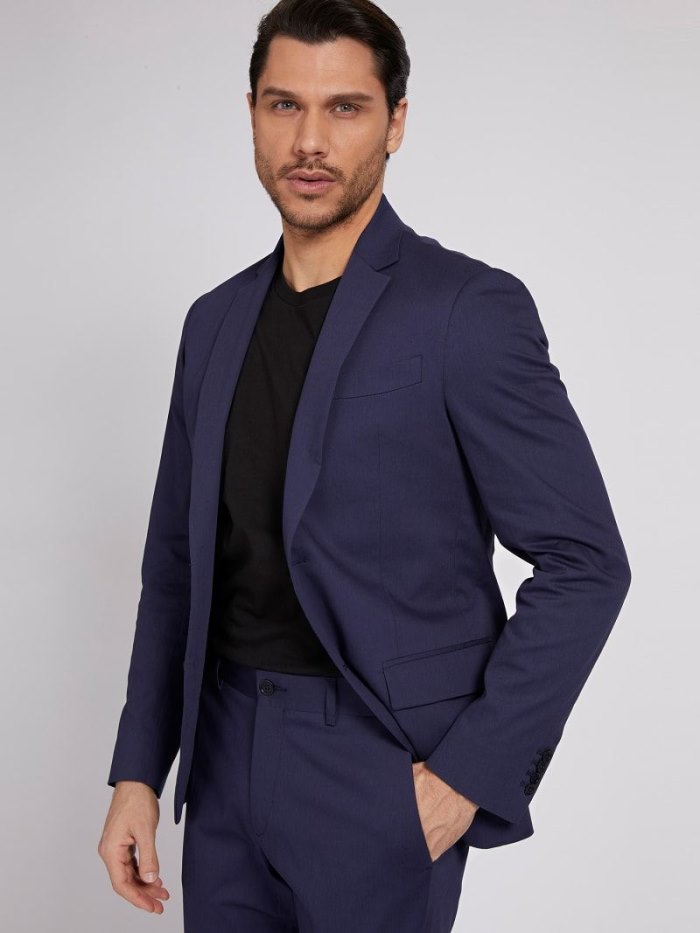 Blazers Guess Marciano Slim Hombre Azules | SE-433364