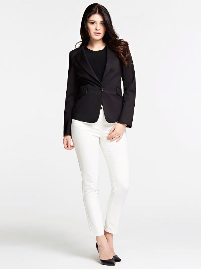 Blazers Guess Marciano Stretch Mujer Negros | SE-090975