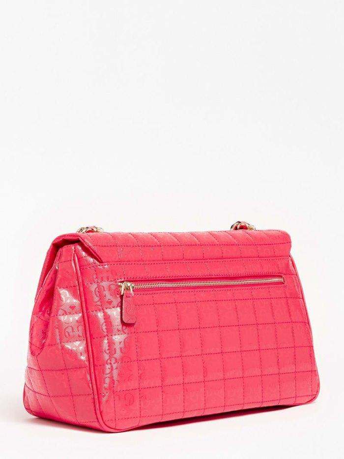 Bolsa De Hombro Guess Kobo 4g Logo Mujer Fucsia | SE-830684