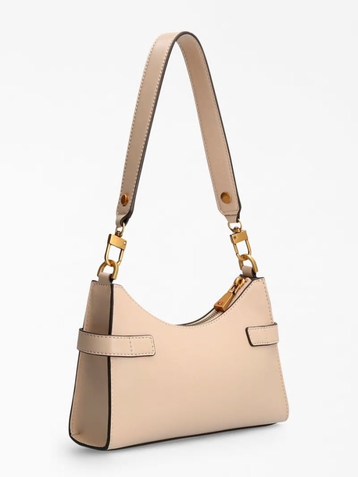 Bolsa De Hombro Guess Zadie Mini Mujer Creme | SE-812100