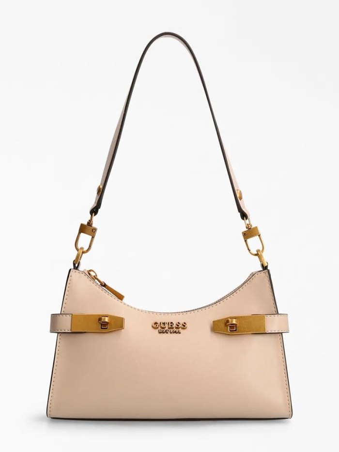 Bolsa De Hombro Guess Zadie Mini Mujer Creme | SE-812100