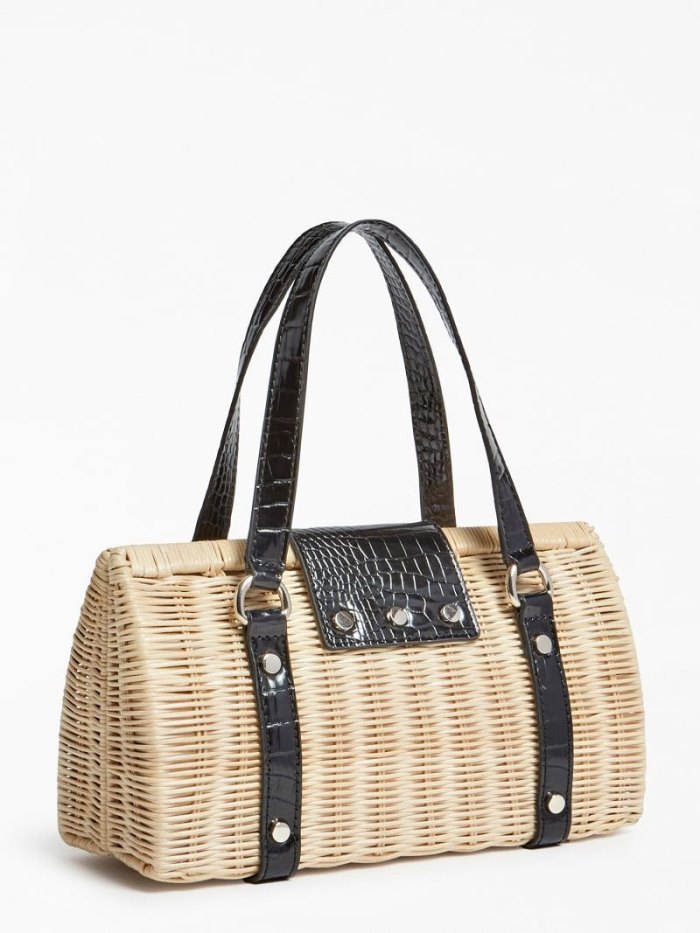 Bolsa de Mano Guess Paloma Mujer Negros | SE-027314