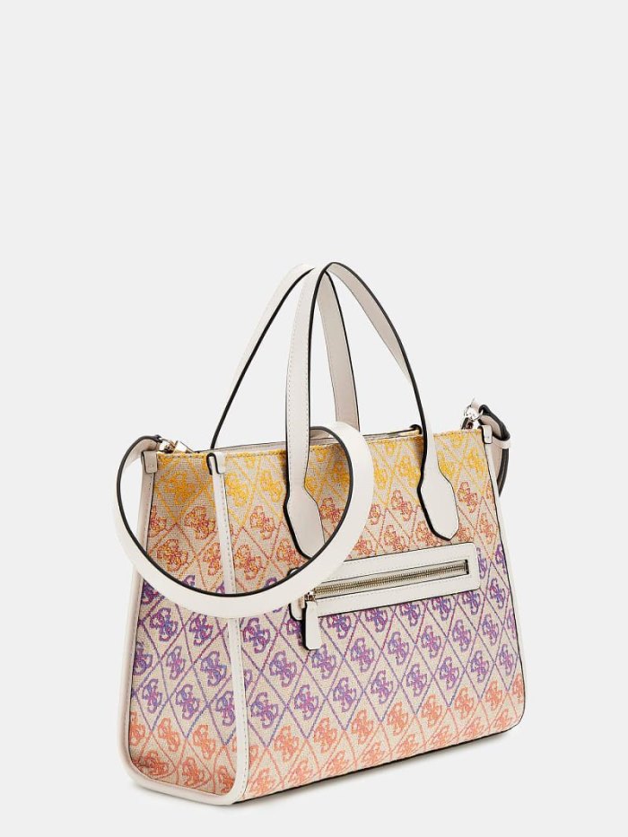 Bolsa de Mano Guess Silvana 4g Logo Mujer Multicolor | SE-340672