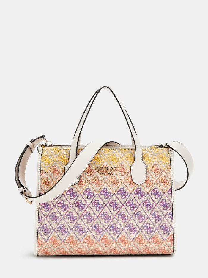 Bolsa de Mano Guess Silvana 4g Logo Mujer Multicolor | SE-340672