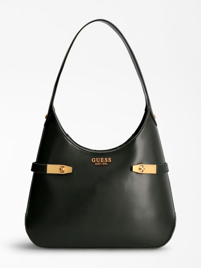 Bolso Hobo Guess Zadie Mujer Negros | SE-582421