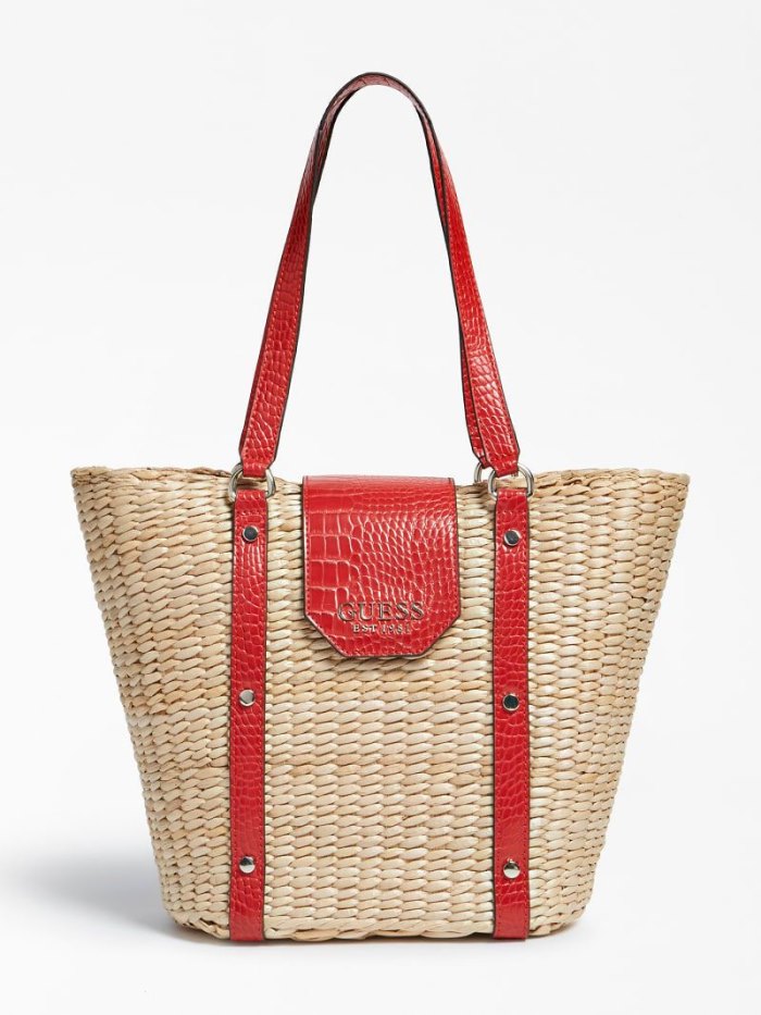 Bolsos Shopper Guess Paloma Mujer Rojos | SE-393289