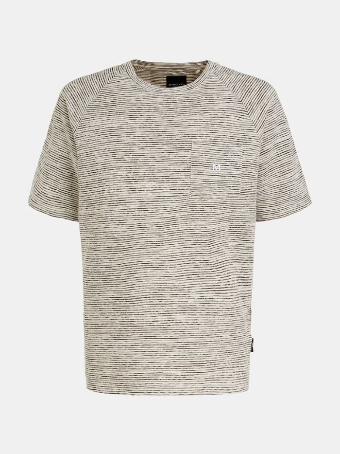 Camiseta Guess Marciano Hombre Grises | SE-299686