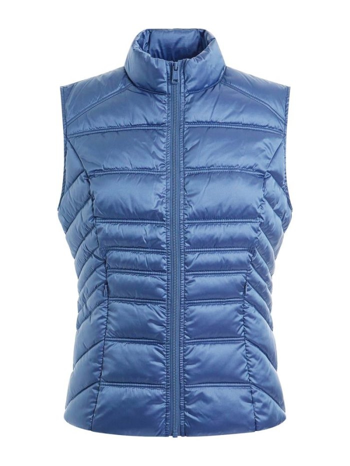 Chaleco Puffer Guess Reversible Mujer Azules Claro | SE-963032