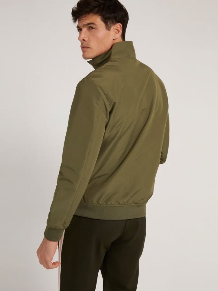 Chamarras Guess Bomber Sport Hombre Verdes | SE-608884