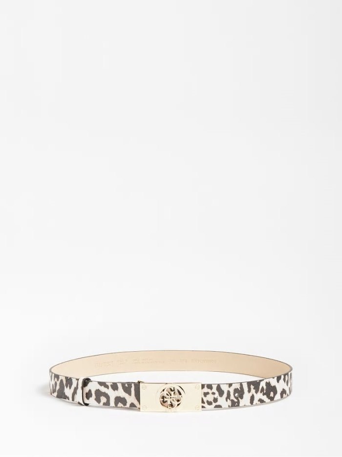 Cinturones Guess 4g Logo Belt Mujer Animalier | SE-713805