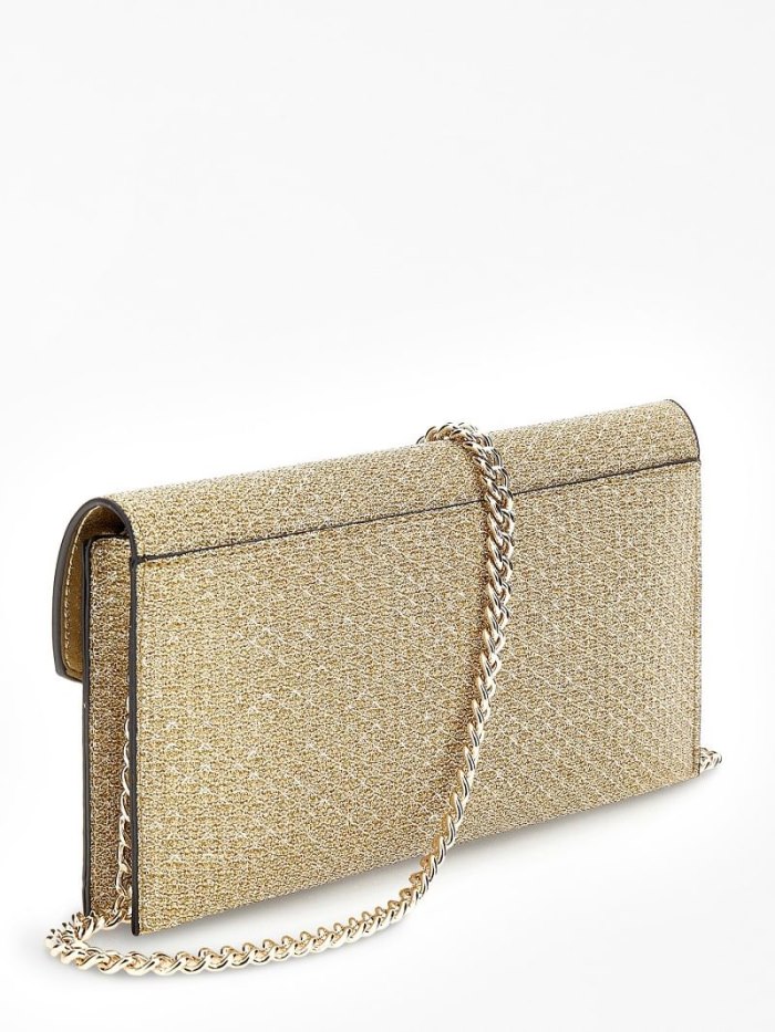 Clutch Guess Ever Lurex Mujer Dorados | 