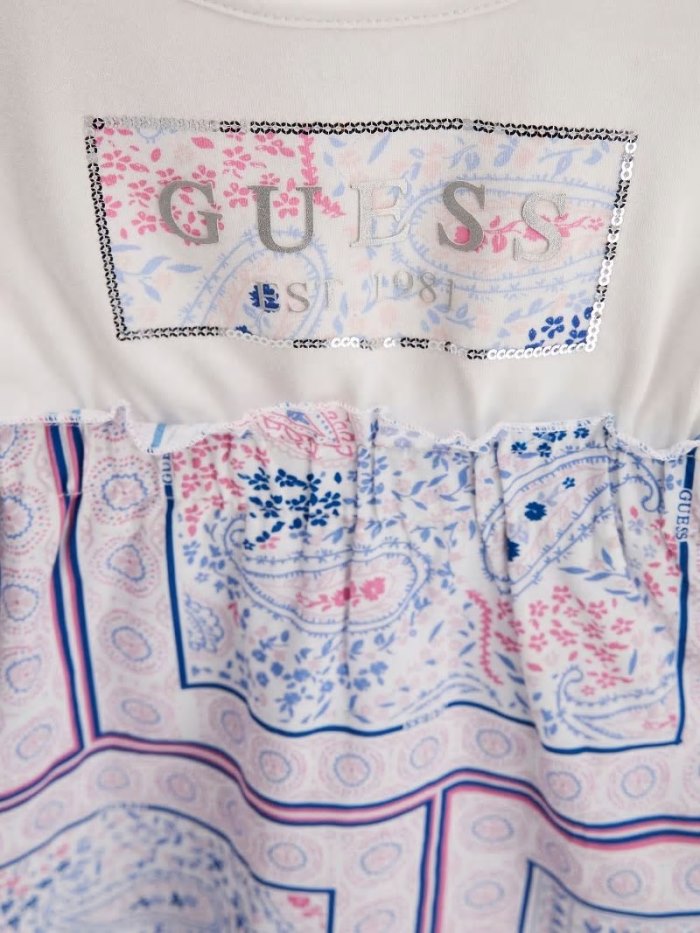 Conjuntos Guess Printed Dress And Panties Niños Rosas | SE-899295