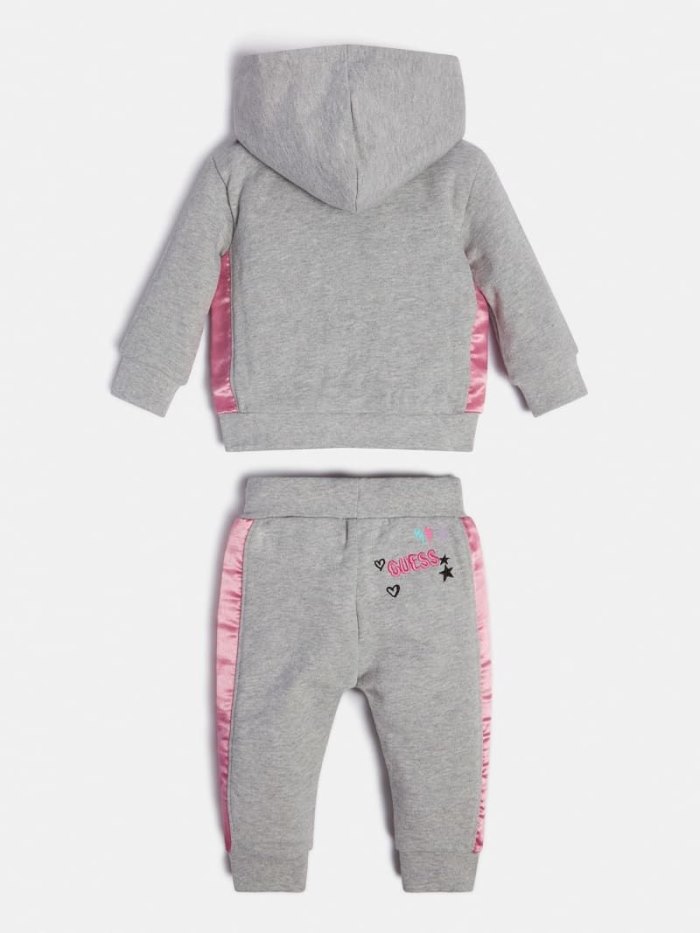 Conjuntos Guess Sweatshirt And Pant Niños Grises | SE-775394