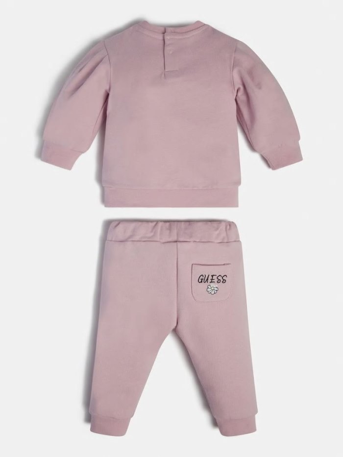 Conjuntos Guess Sweatshirt And Pant Niños Lilac | SE-245569