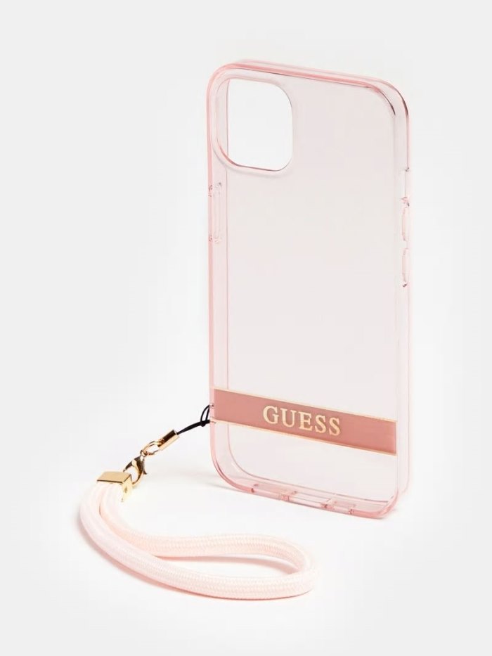 Cover Guess Iphone 13 Translucent Mujer Rosas | SE-670417