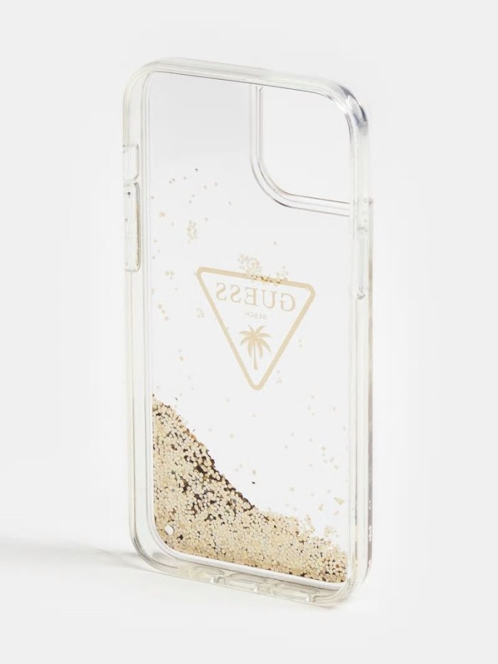 Cover Guess Iphone 14 Plus Glitter Mujer Blancos | 