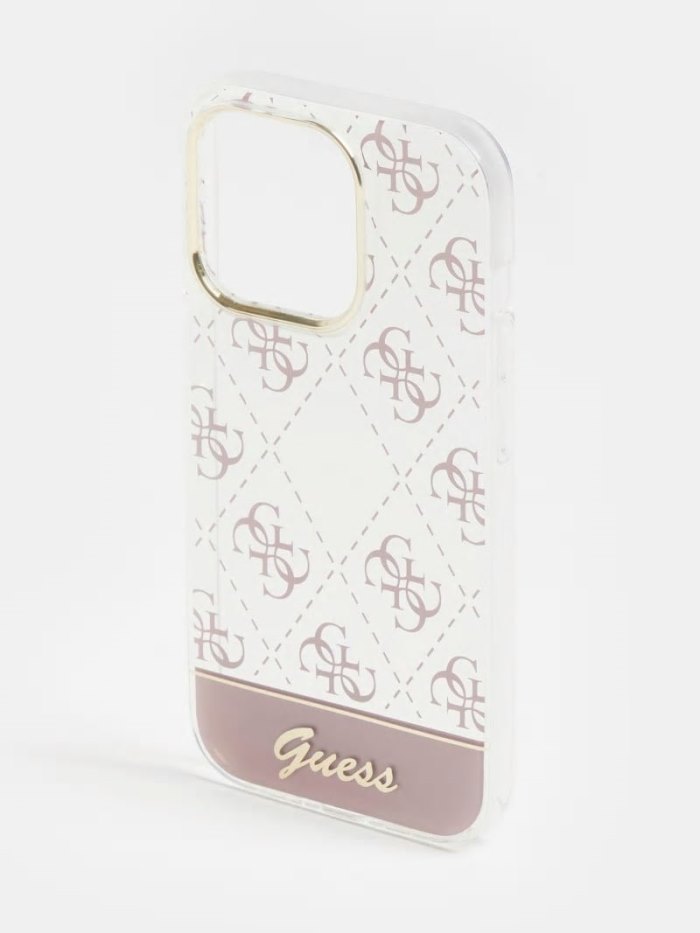 Cover Guess Iphone 14 Pro 4g Logo Mujer Rosas | SE-977737