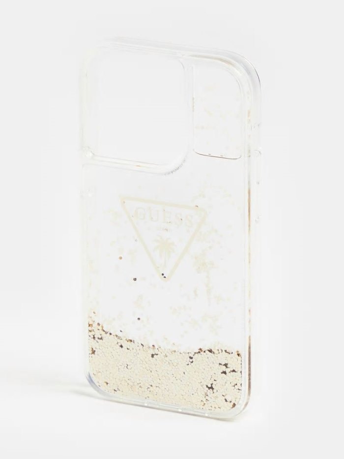 Cover Guess Iphone 14 Pro Glitter Mujer Blancos | SE-012742