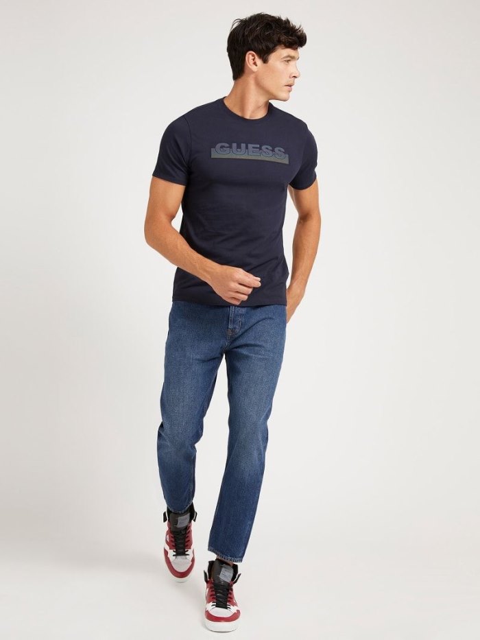 Jeans Guess Slim-fit Hombre Azules | SE-849347