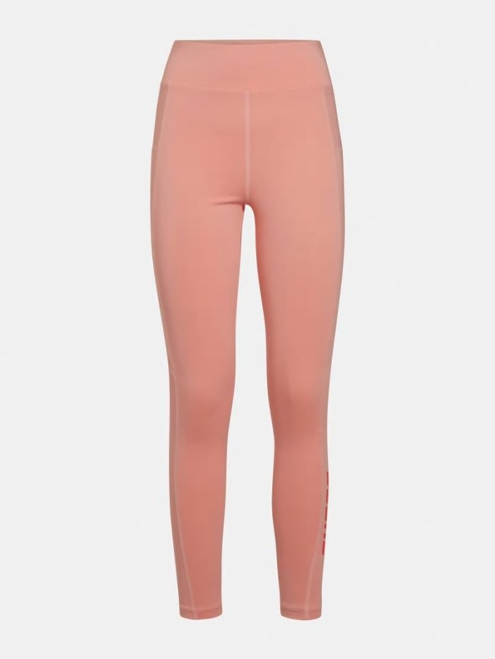 Leggins Guess Microfiber Mujer Rosas | SE-631469