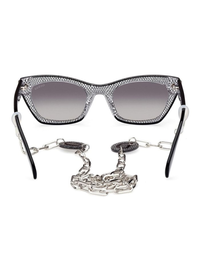 Lentes de Sol Guess Cat-eye Sunglasses Model Mujer Negros | SE-010407