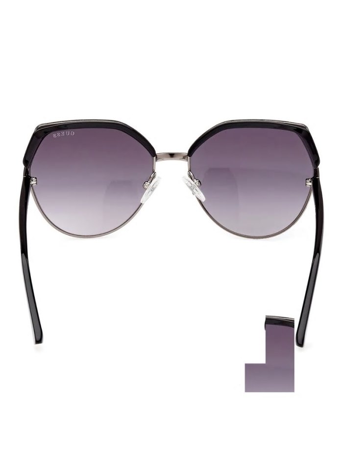 Lentes de Sol Guess Geometric Sunglasses Model Mujer Negros | SE-420532