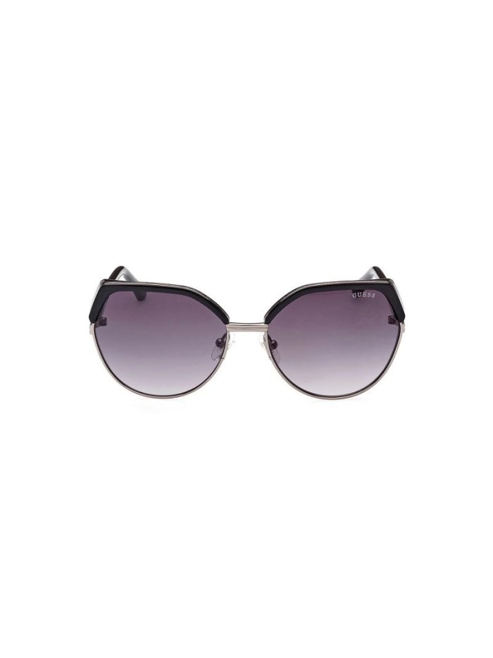 Lentes de Sol Guess Geometric Sunglasses Model Mujer Negros | SE-420532