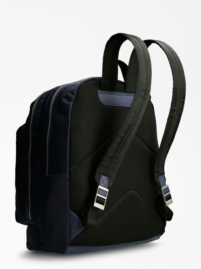 Mochilas Guess Certosa Nylon Smart Hombre Azules | SE-800368