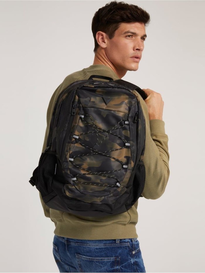 Mochilas Guess Tech Essential Hombre Camouflage | 