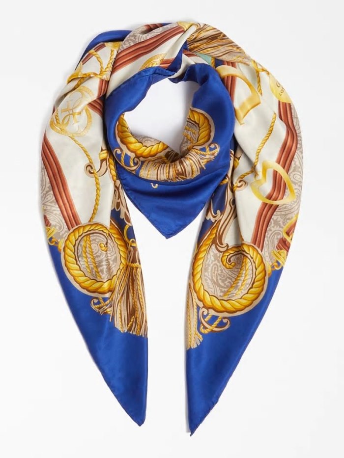 Neckerchief Guess 4g Logo Baroque Print Mujer Multicolor | SE-779793