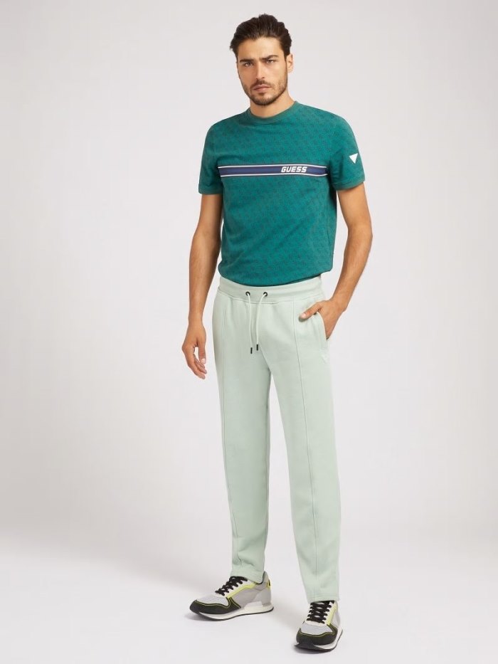 Pantalon Deportivo Guess Sweat Pant Hombre Verdes | SE-781268