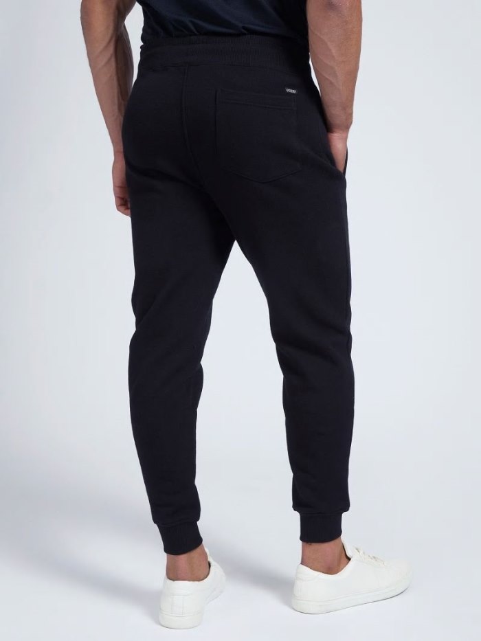 Pantalones Guess Cotton Hombre Negros | SE-481857