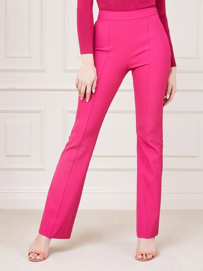 Pantalones Guess Marciano Chloe Mujer Rojos | SE-832496