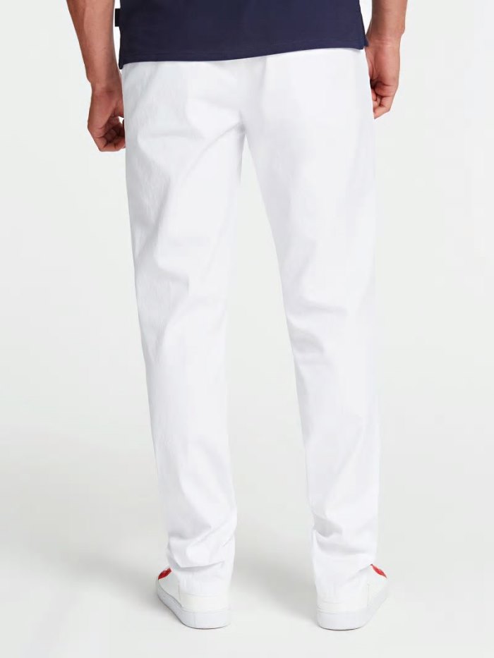 Pantalones Guess Marciano Hombre Blancos | SE-308529