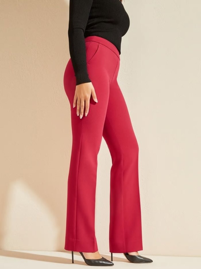 Pantalones Guess Marciano Sally Mujer Rojos | SE-149536