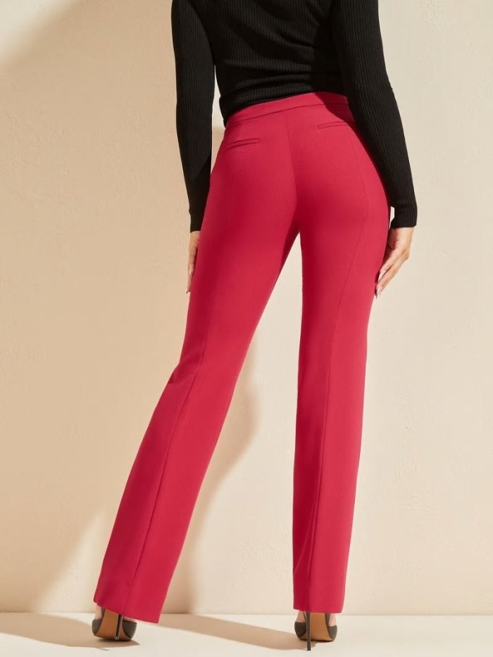 Pantalones Guess Marciano Sally Mujer Rojos | SE-149536