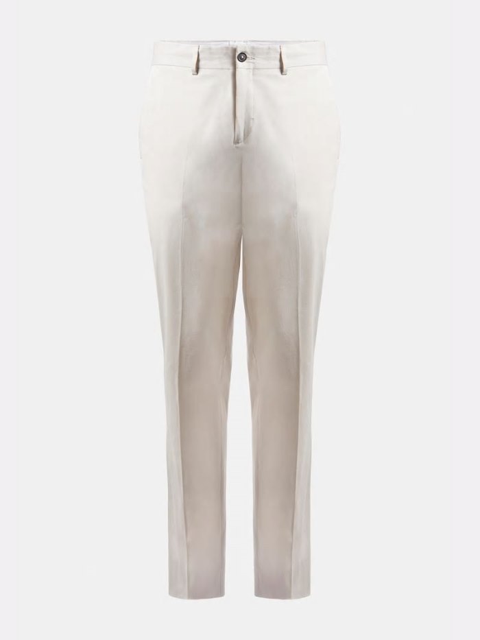 Pantalones Guess Marciano Yarn-dyed Hombre Blancos | SE-420372