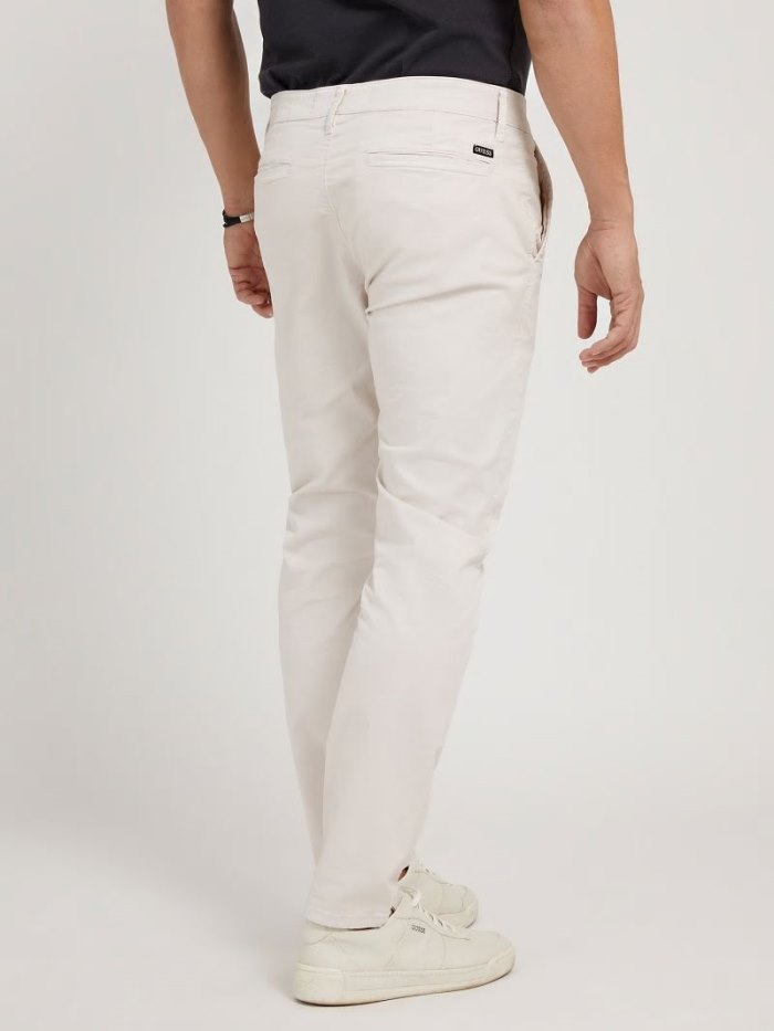 Pantalones Guess Slim Fit Hombre Grises | SE-323798