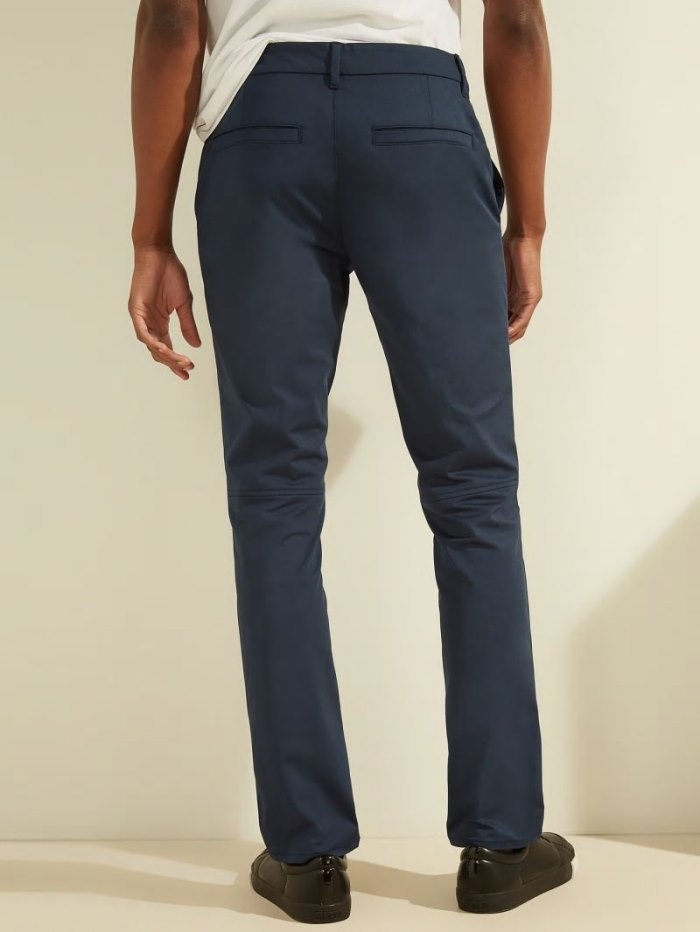 Pantalones Guess Slim Hombre Azules | SE-503982