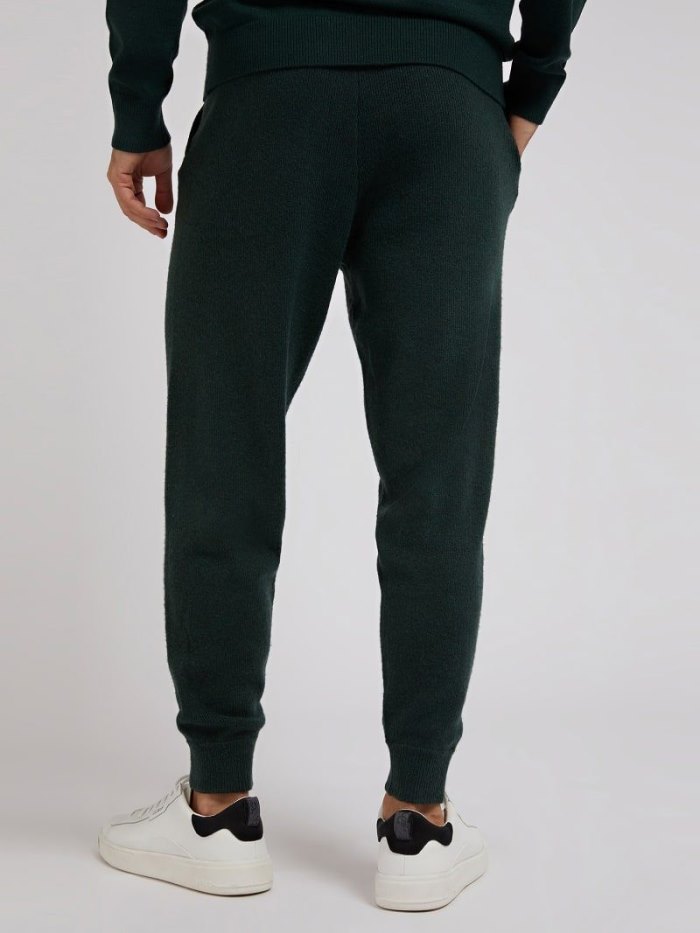 Pantalones Guess Wool Blend Hombre Verdes | SE-543461