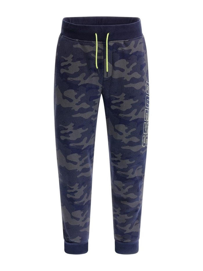 Pantalones Jogger Guess All Over Camouflage Print Jogger Pant Hombre Grises | SE-639330