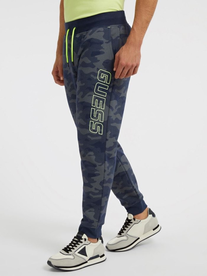 Pantalones Jogger Guess All Over Camouflage Print Jogger Pant Hombre Grises | SE-639330