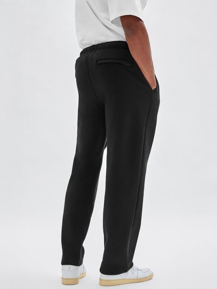 Pantalones Jogger Guess Front Logo Jogger Pant Hombre Negros | SE-228930